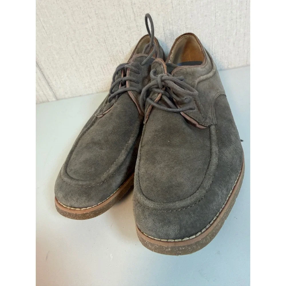 Hush Puppies‎ Hade Jester Mens Gray Loafers Dress Shoes size 11